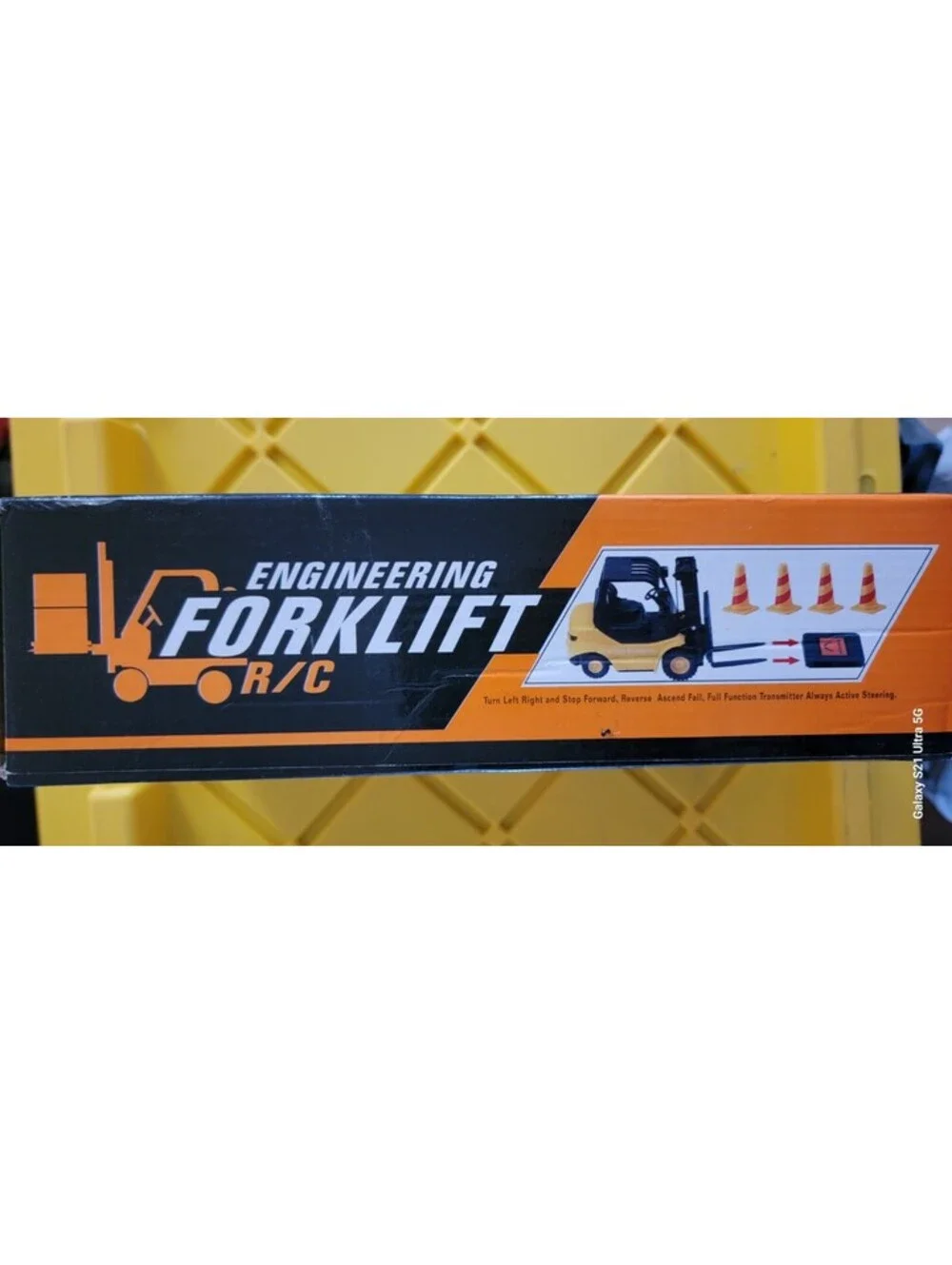 RC Engineering Forklift Toy 6 Function Radio Control 40MHz No. B039 w/ Box